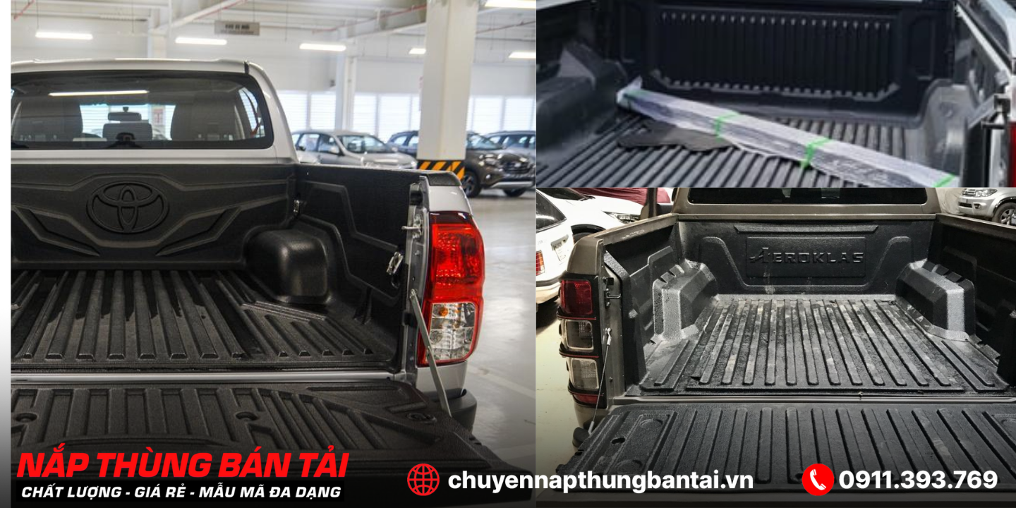 Hình ảnh Trước khi Nắp Thùng Cuộn Điện Anpha Ford Ranger Xls 2023