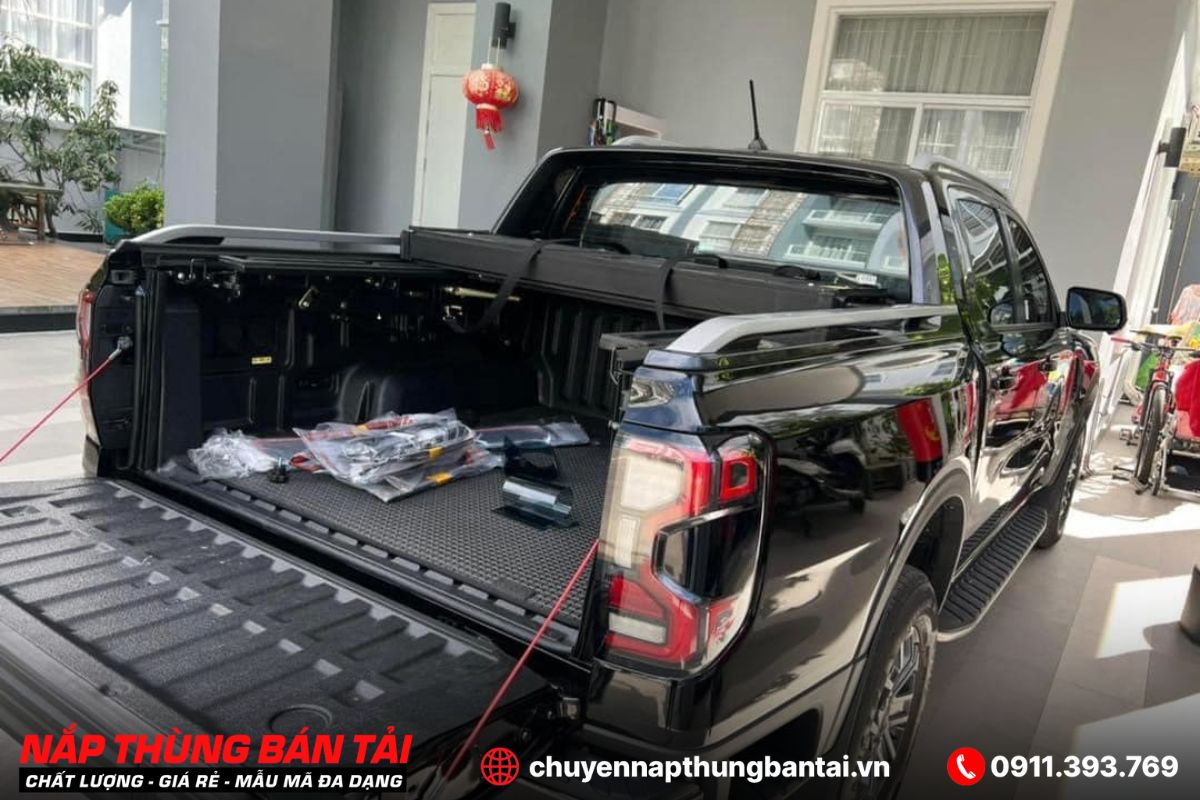NẮP THÙNG 3 TẤM FORD RANGER XLS (ĐỜI 2018 - 2022)