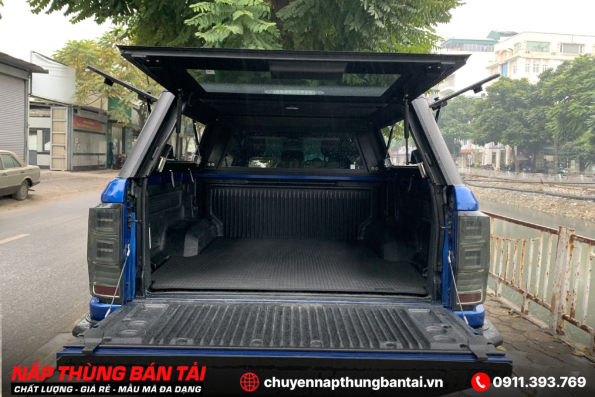 Nắp Thùng Cao Nhôm Ford Ranger Raptor 2023