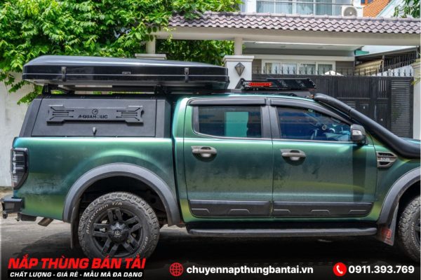 NẮP THÙNG CAO NHÔM FORD RANGER XLT 2023
