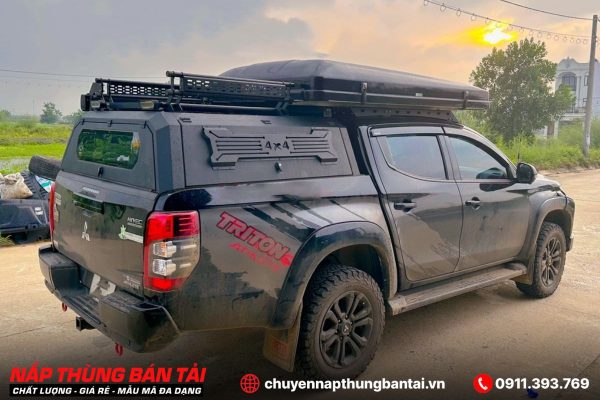 NẮP THÙNG CAO NHÔM MITSUBISHI TRITON