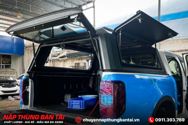 NẮP THÙNG CAO NHÔM TOYOTA HILUX