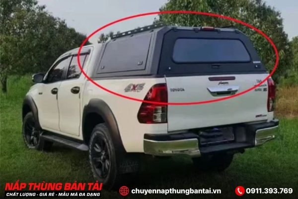 NẮP THÙNG CAO NHÔM TOYOTA HILUX