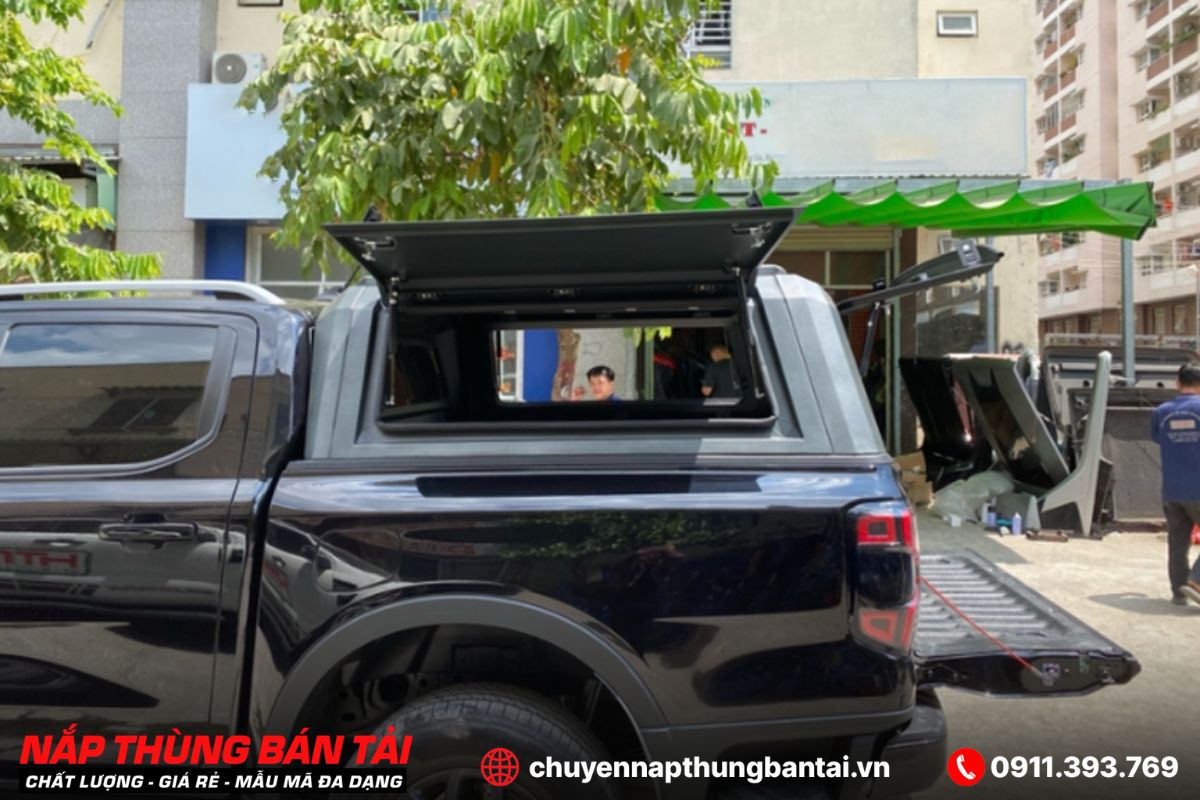 NẮP THÙNG CAO NHÔM TOYOTA HILUX