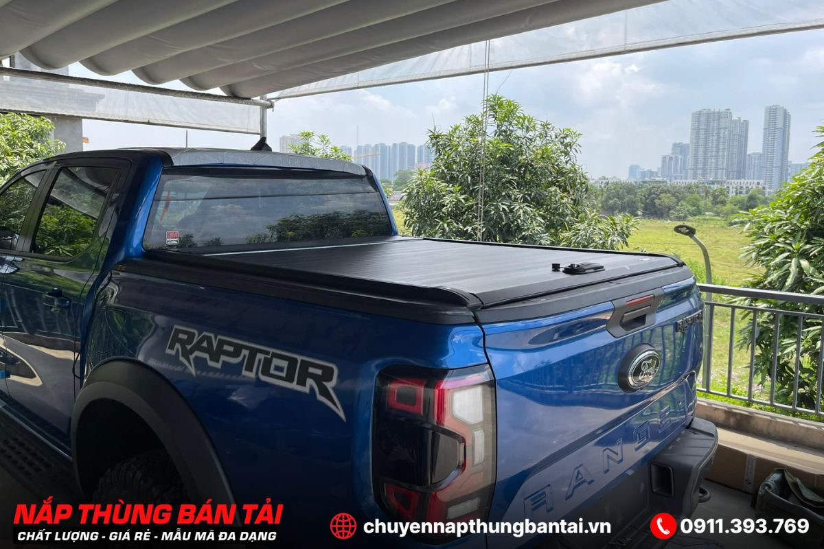 NẮP THÙNG CUỘN CƠ CARRYBOY FORD RANGER RAPTOR (ĐỜI 2018 - 2022)