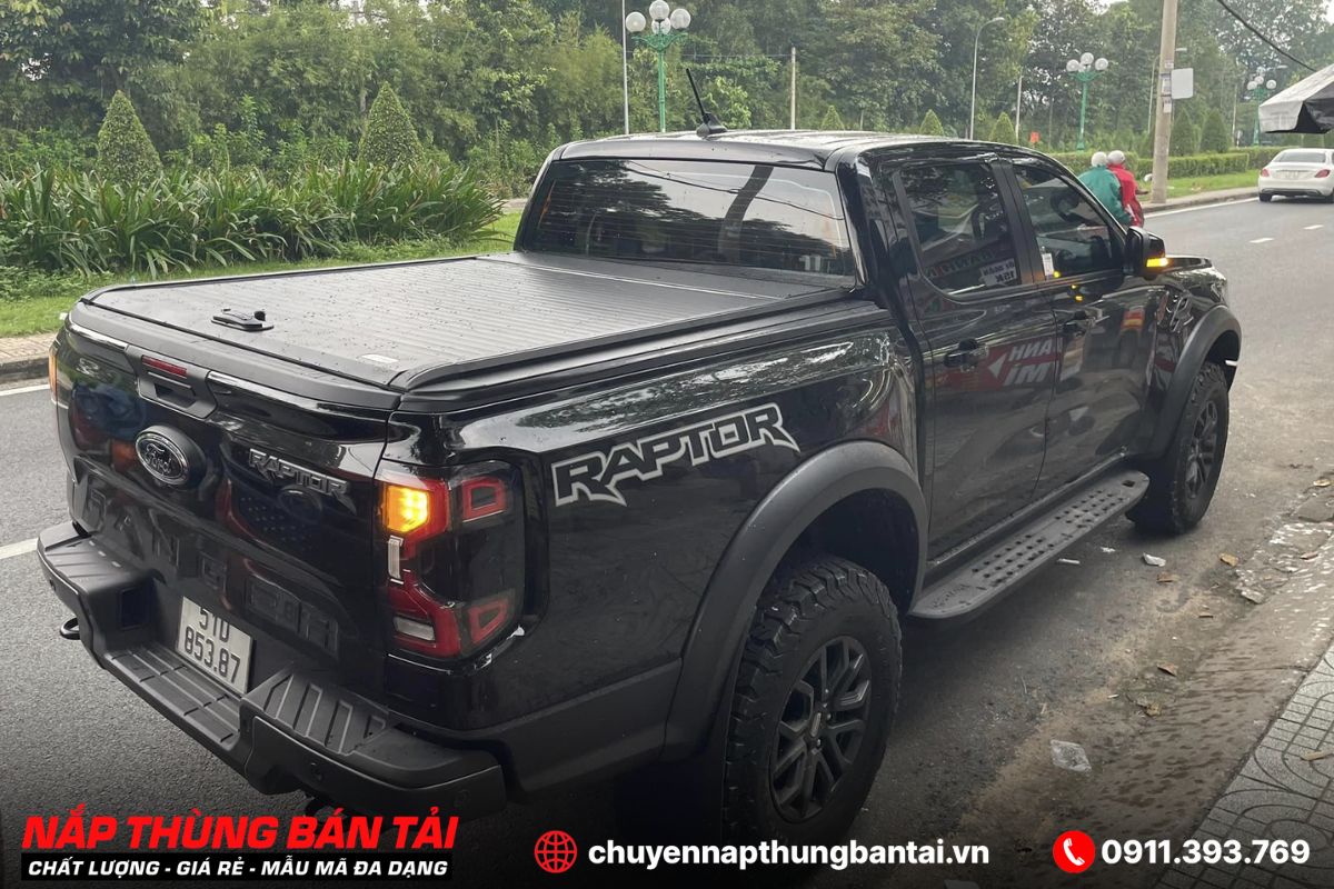 NẮP THÙNG CUỘN CƠ CARRYBOY FORD RANGER RAPTOR (ĐỜI 2018 - 2022)