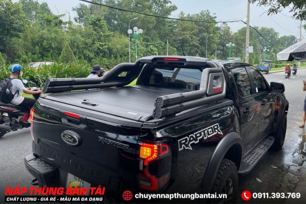 NẮP THÙNG CUỘN CƠ CARRYBOY FORD RANGER RAPTOR (ĐỜI 2018 - 2022)
