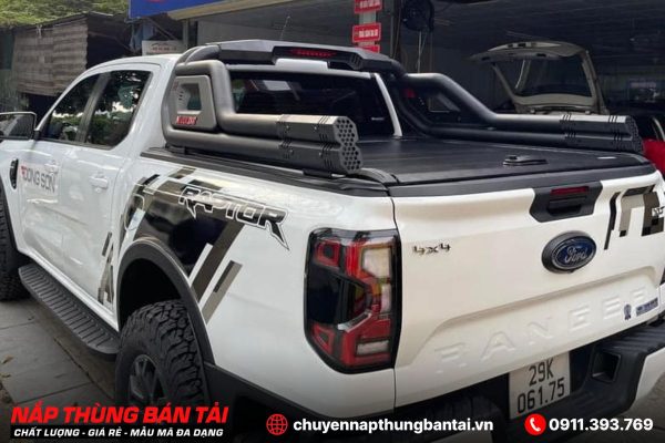 NẮP THÙNG CUỘN CƠ CARRYBOY FORD RANGER RAPTOR (ĐỜI 2018 - 2022)