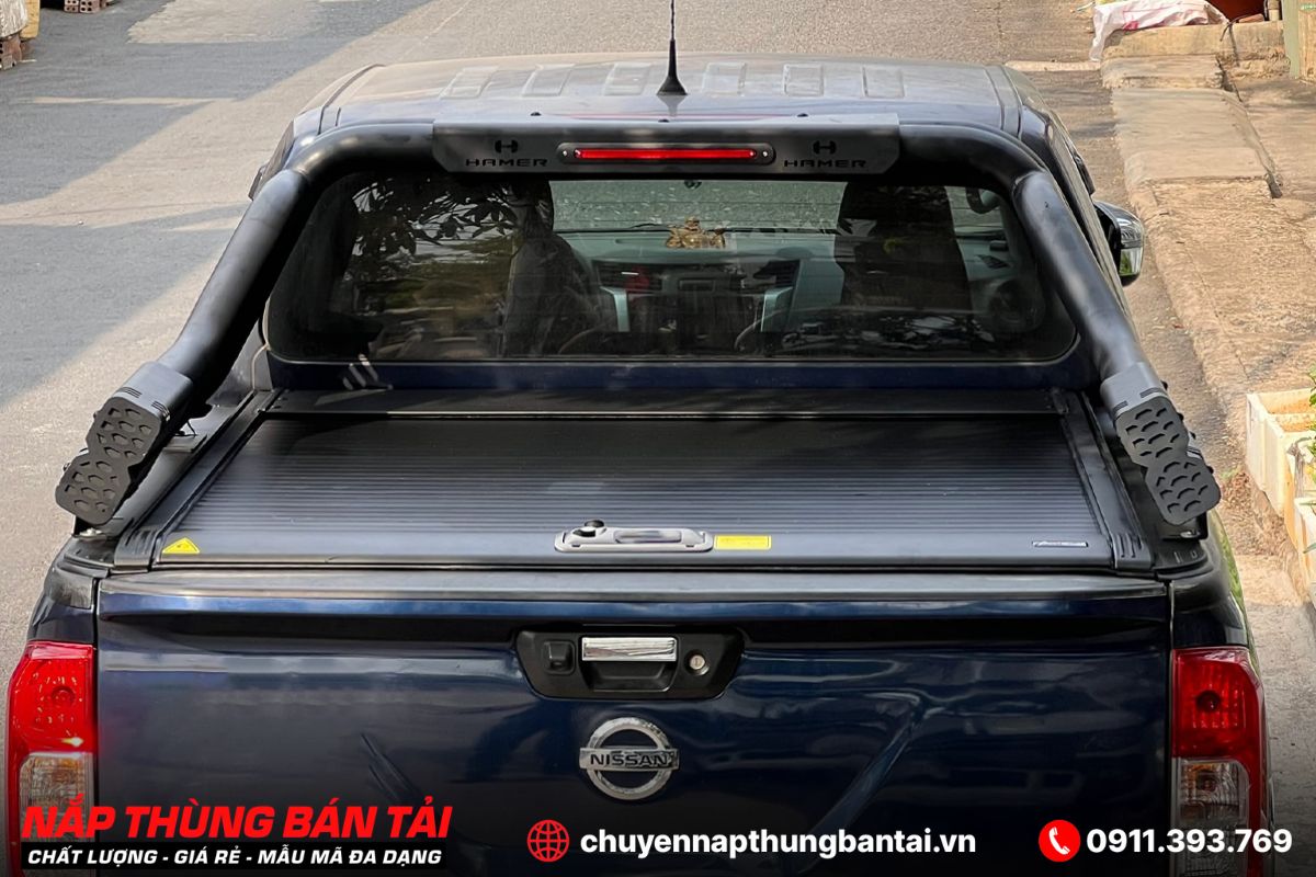 NẮP THÙNG CUỘN CƠ CARRYBOY NISSAN NAVARA