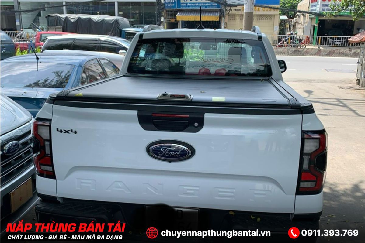 NẮP THÙNG CUỘN CƠ OPTION ROLL FORD RANGER STORMTRAK