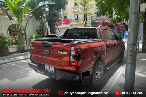 NẮP THÙNG CUỘN CƠ OPTION ROLL FORD RANGER WILDTRAK 2023