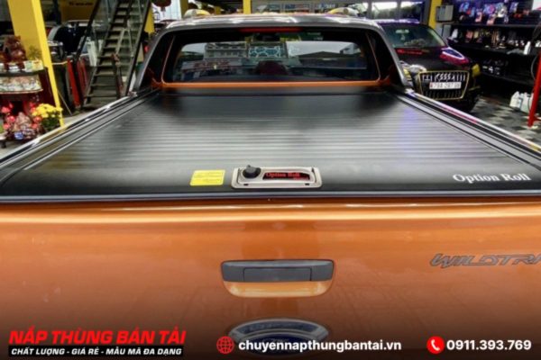 NẮP THÙNG CUỘN CƠ OPTION ROLL FORD RANGER WILDTRAK 2023