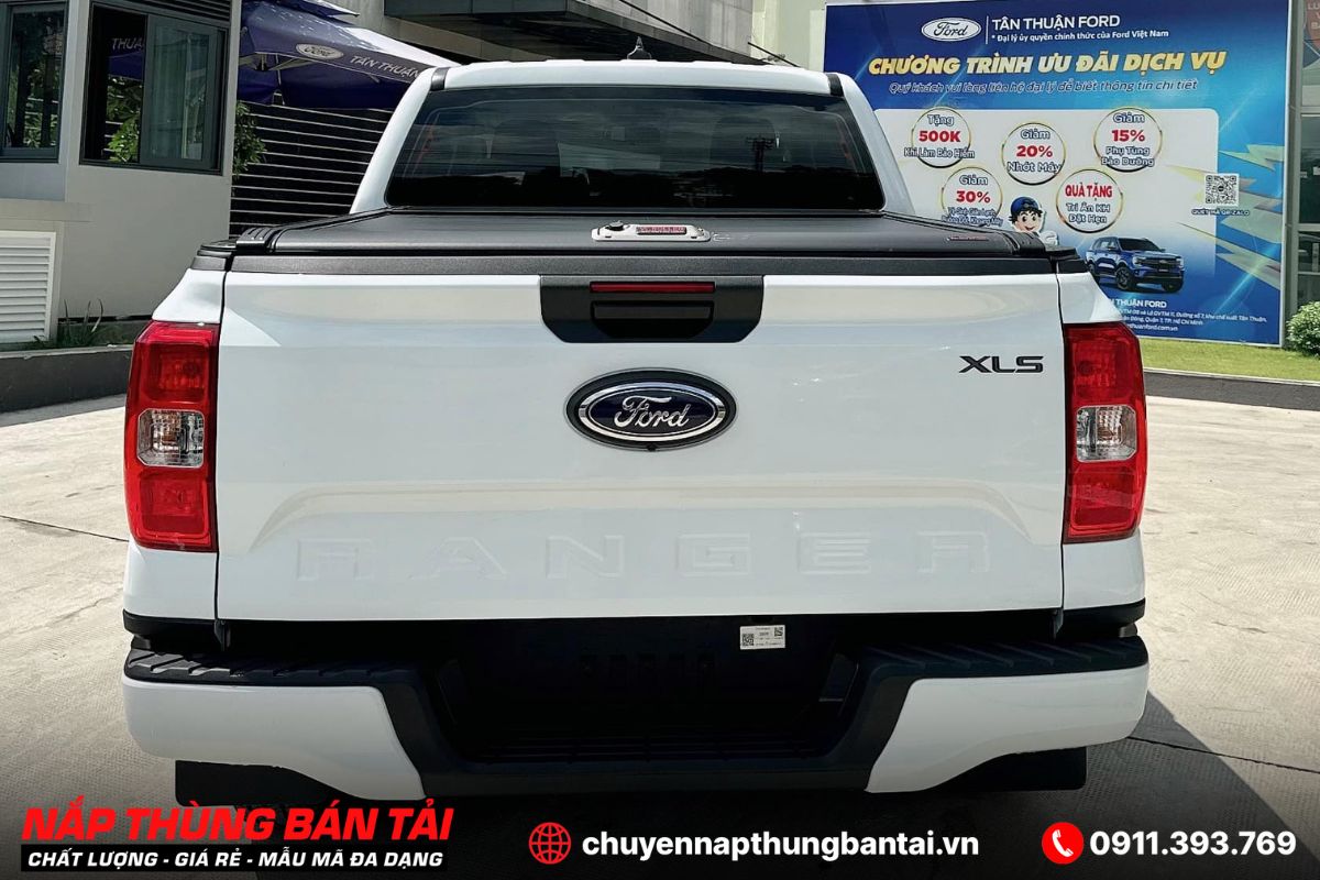 NẮP THÙNG CUỘN CƠ OPTION4X4 FORD RANGER XLS (ĐỜI 2018 - 2022)