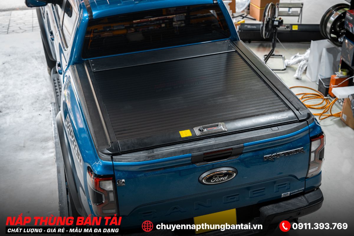 NẮP THÙNG CUỘN CƠ OPTION4X4 RANGER RAPTOR 2023