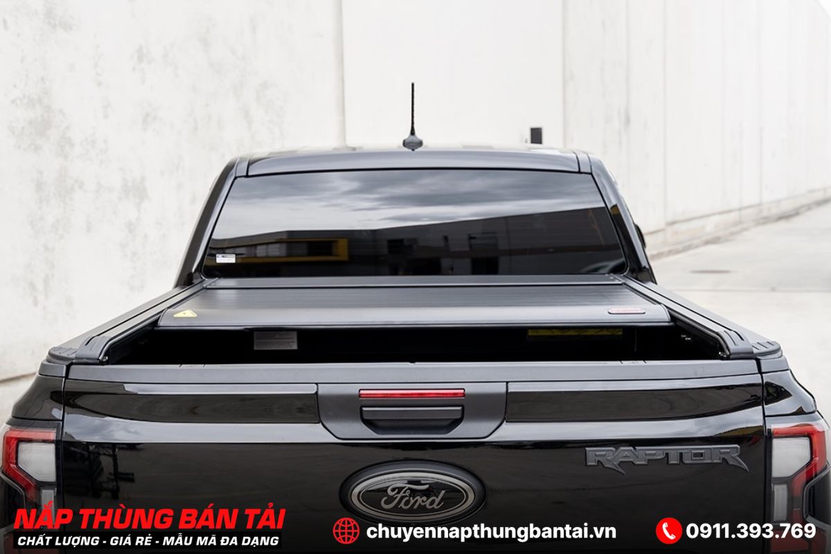 Nắp Thùng Cuộn Điện Aeroklas Thái Lan Ford Ranger Xlt (Đời 2018 - 2022) 