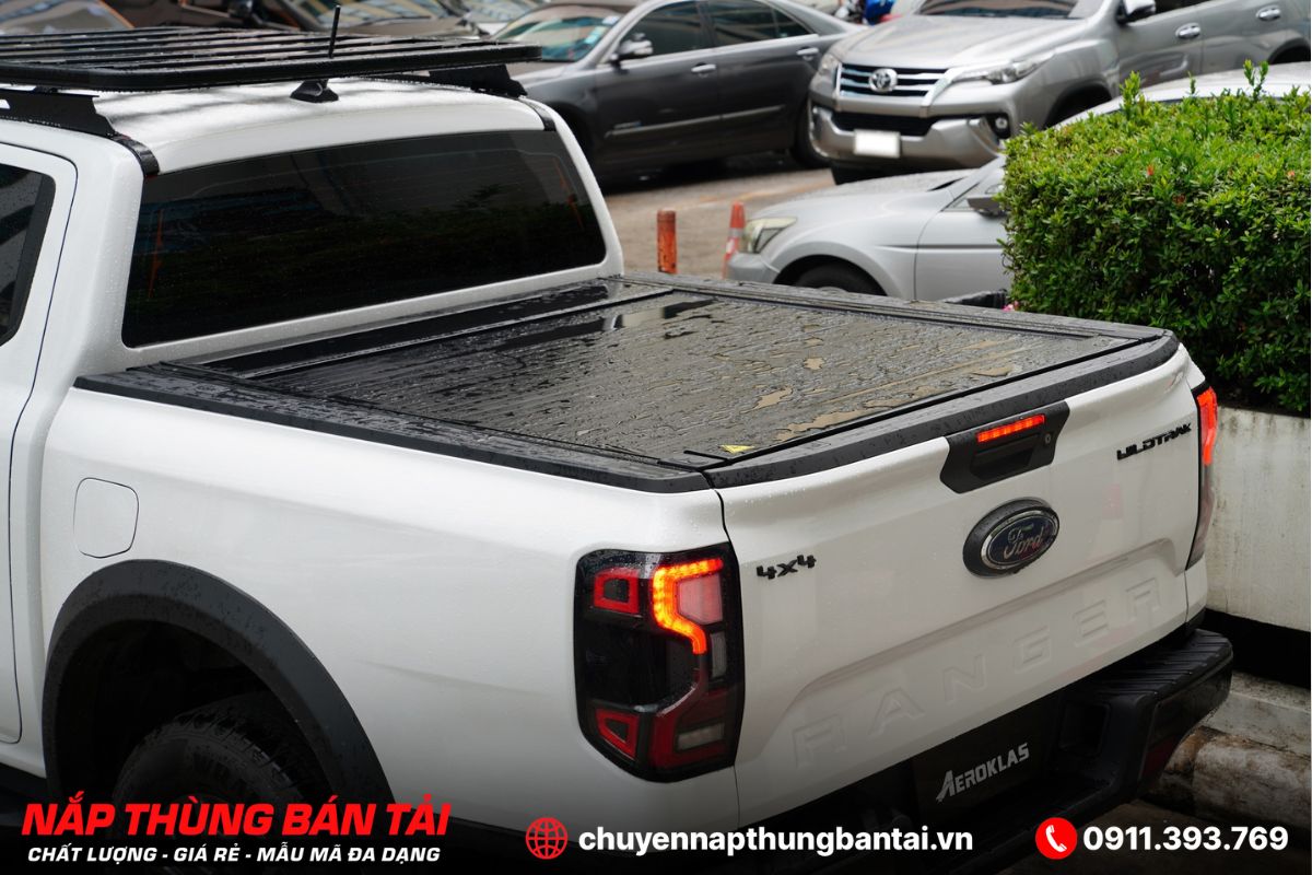 NẮP THÙNG CUỘN ĐIỆN AEROKLAS THÁI LAN FORD RANGER XLS (ĐỜI 2018 - 2022)