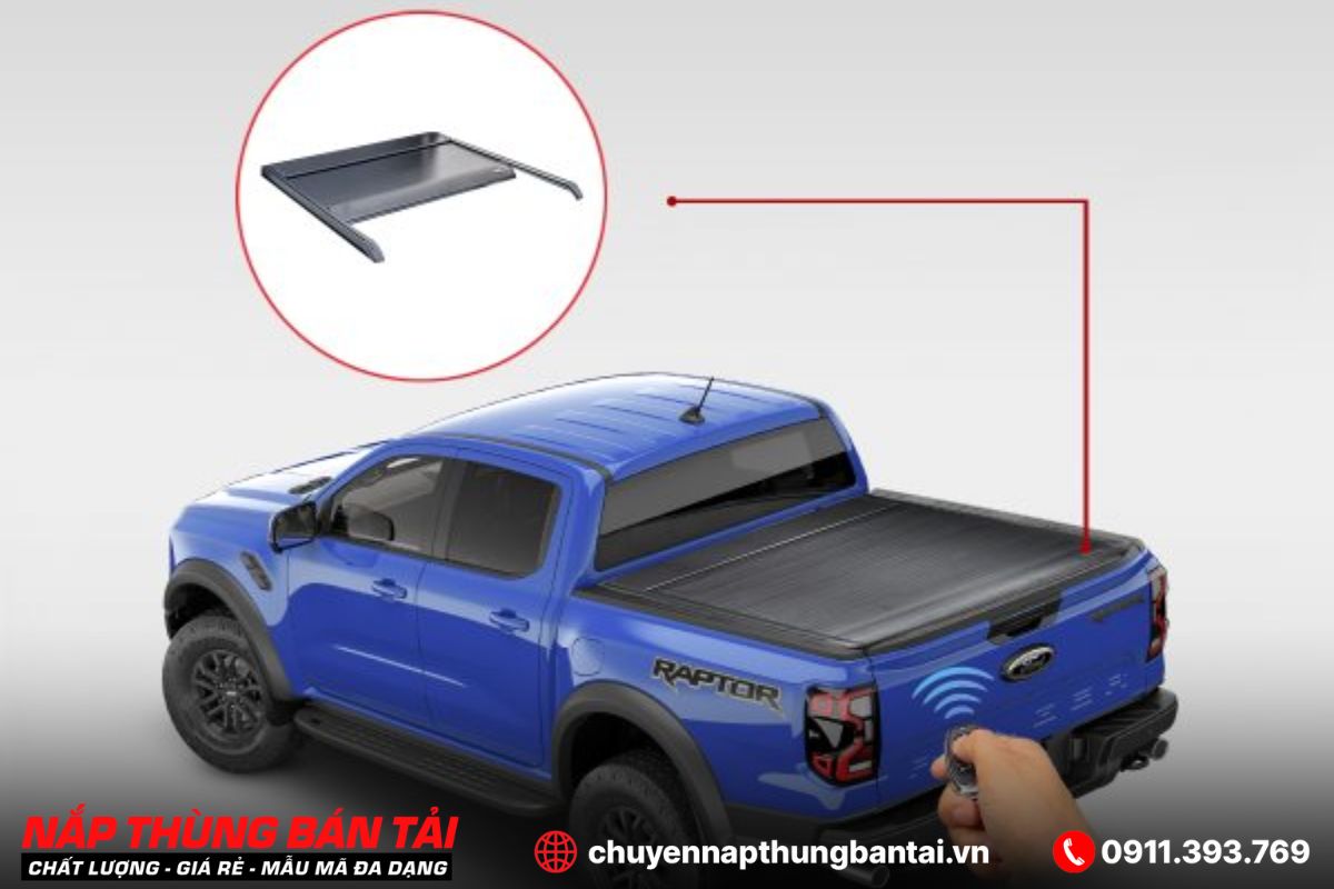 NẮP THÙNG CUỘN ĐIỆN AEROKLAS THÁI LANFORD RANGER XLT (ĐỜI 2018 - 2022)