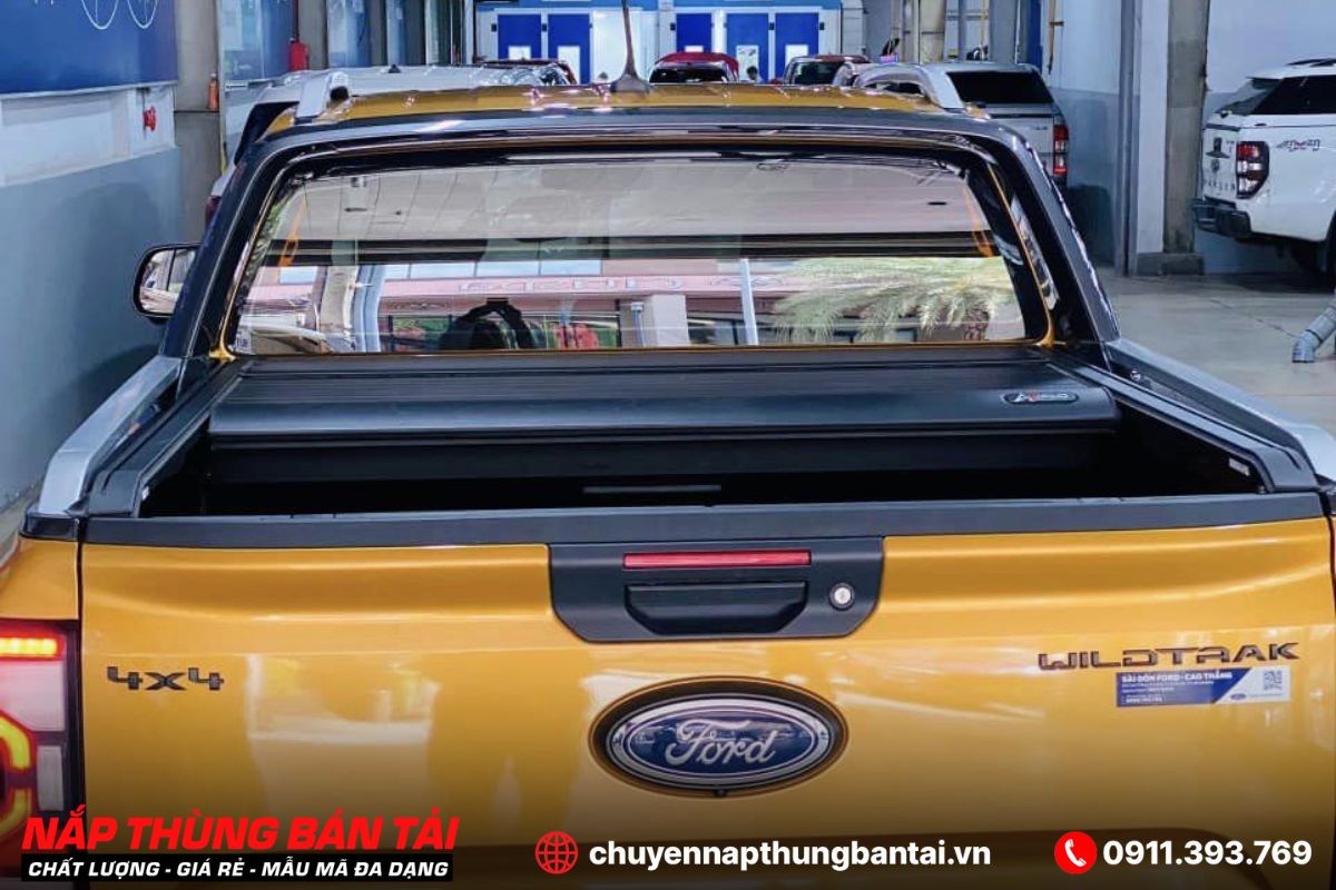 Nắp thùng cuộn điện Anpha Ford Ranger Wildtrak (đời 2018 - 2022)