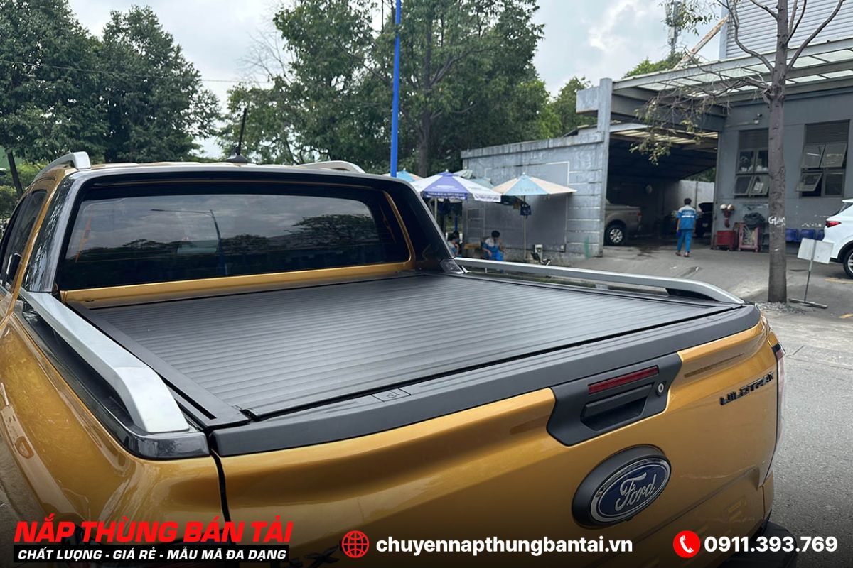 NẮP THÙNG CUỘN ĐIỆN ANPHA FORD RANGER WILDTRAK (ĐỜI 2018 - 2022)