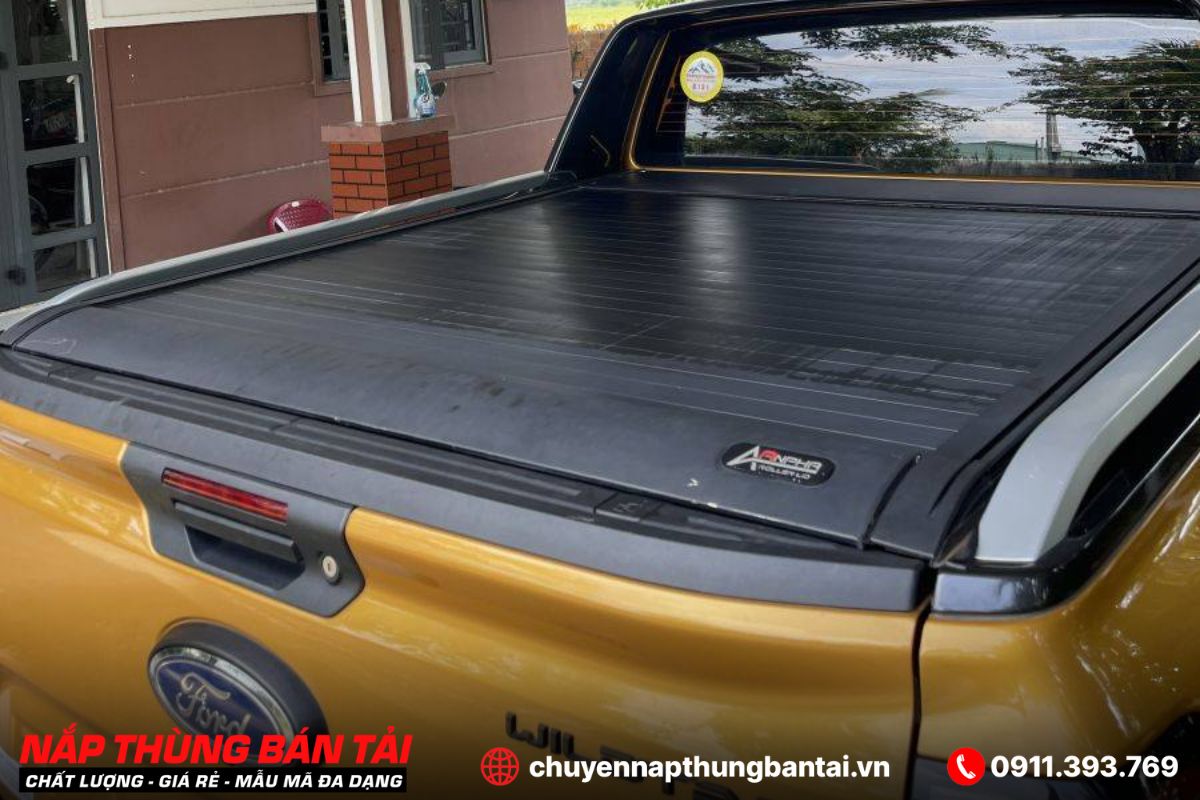 Nắp thùng cuộn điện Anpha Ford Ranger Wildtrak (đời 2018 - 2022)