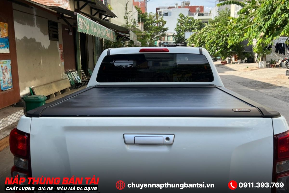 Nắp thùng cuộn điện Anpha Isuzu D-Max