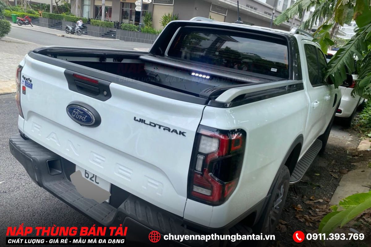 NẮP THÙNG CUỘN ĐIỆN OPTION4X4 FORD RANGER WILDTRAK (ĐỜI 2018 - 2022)