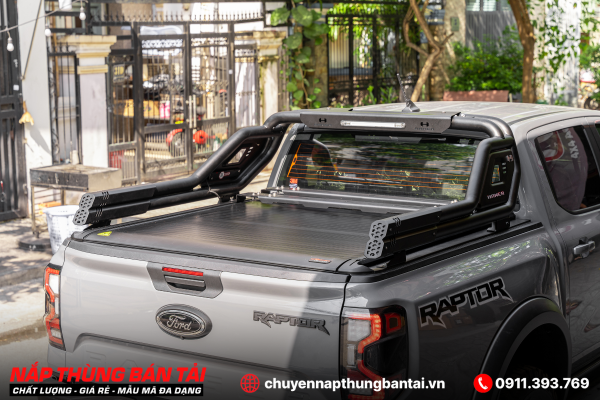 NẮP THÙNG CUỘN ĐIỆN OPTION4X4 FORD RANGER XLT 2023