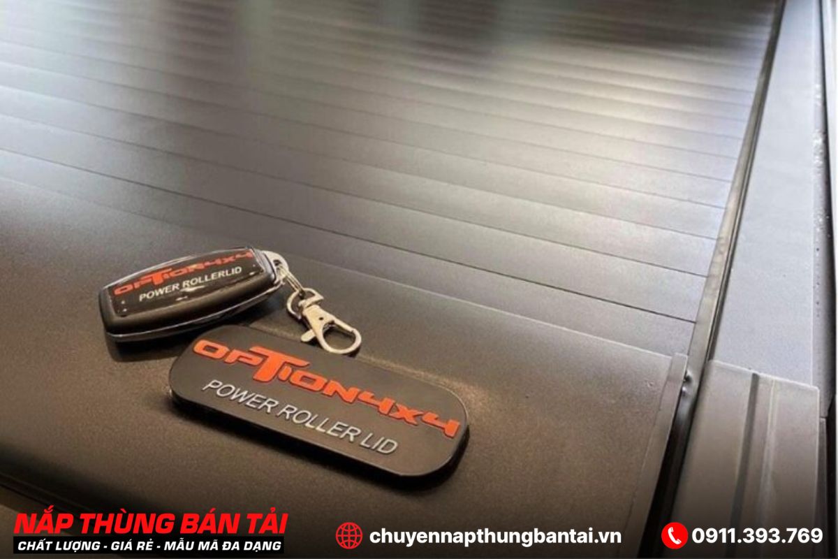 NẮP THÙNG CUỘN ĐIỆN OPTION4X4 ISUZU D-MAX
