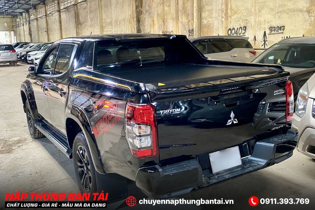 NẮP THÙNG CUỘN ĐIỆN OPTION4X4 MITSUBISHI TRITON
