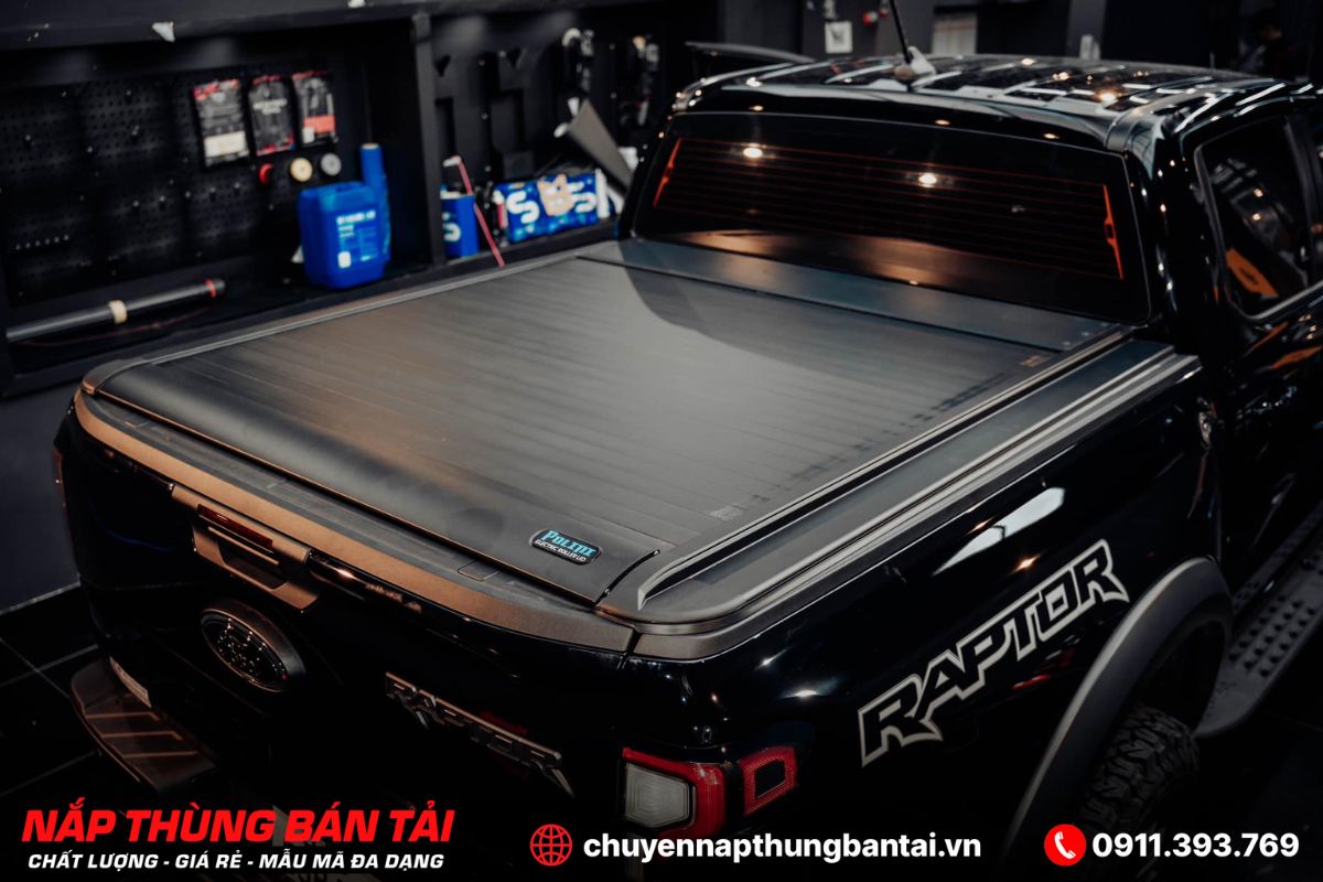 NẮP THÙNG CUỘN ĐIỆN POLINI FORD RANGER RAPTOR (ĐỜI 2018 - 2022)
