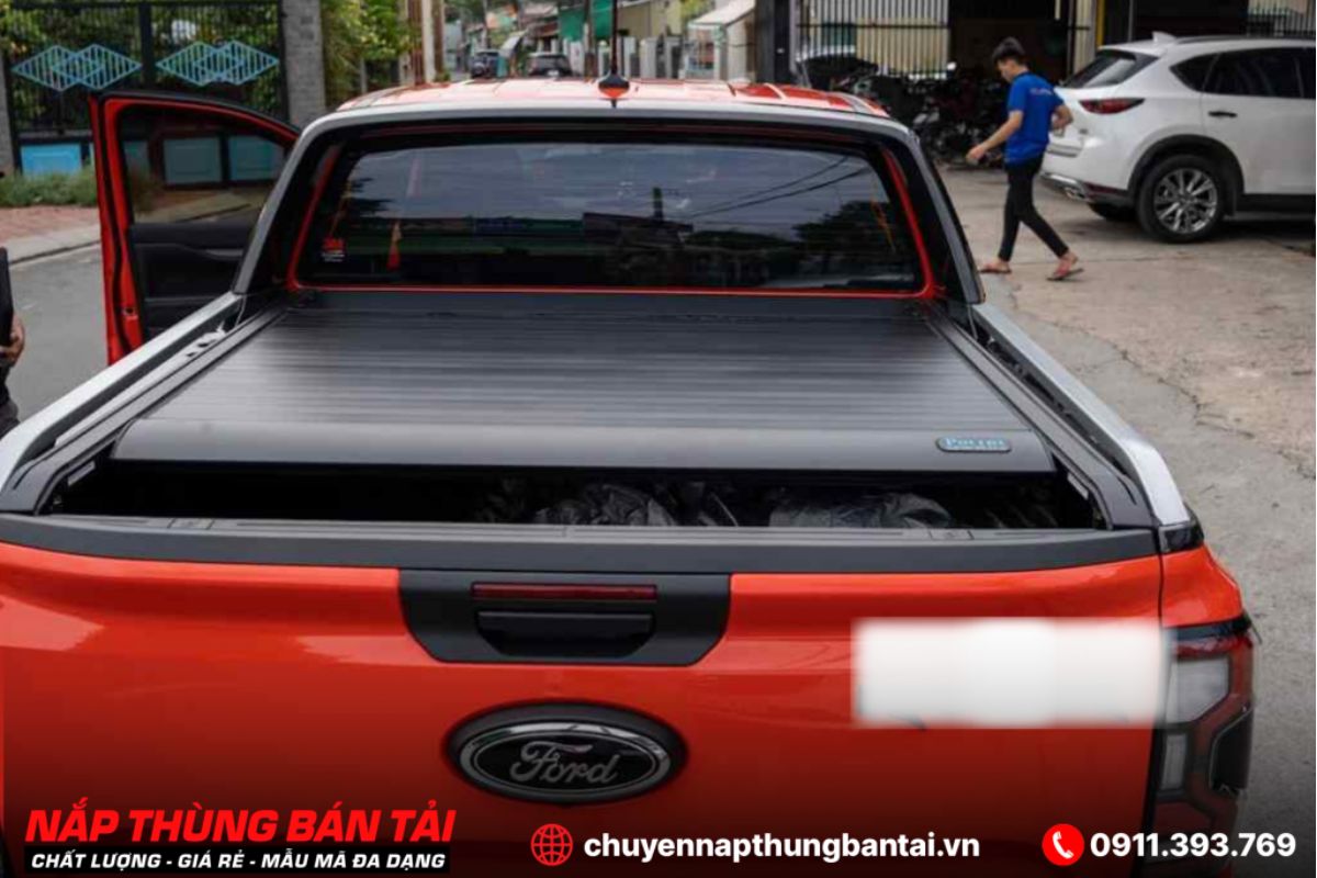 Nắp Thùng Cuộn Điện Polini Ford Ranger Stormtrak