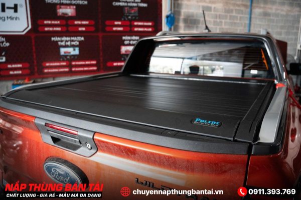 NẮP THÙNG CUỘN ĐIỆN POLINI FORD RANGER WILDTRAK (ĐỜI 2018 - 2022)