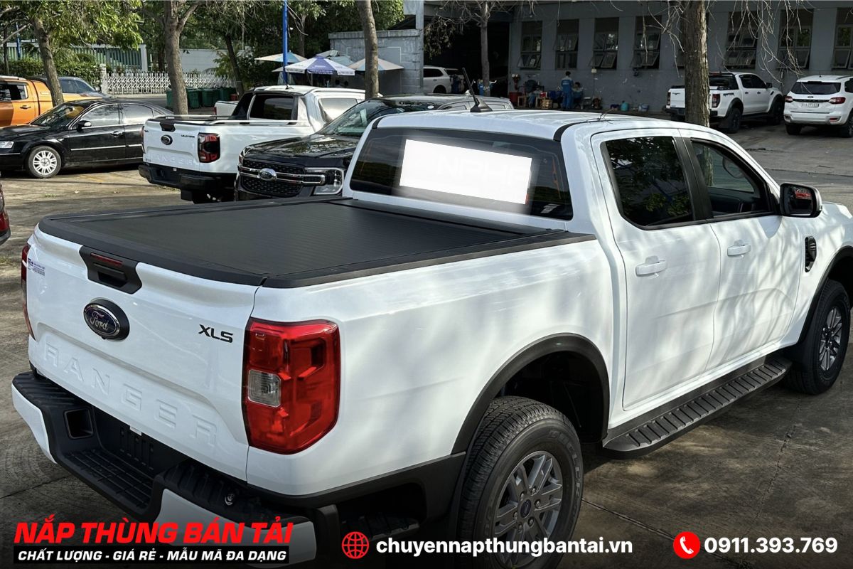 NẮP THÙNG CUỘN ĐIỆN POLINI FORD RANGER XLS 2023