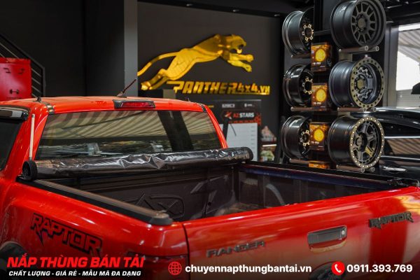 NẮP THÙNG CUỘN MỀM FORD RANGER RAPTOR (ĐỜI 2018 - 2022)