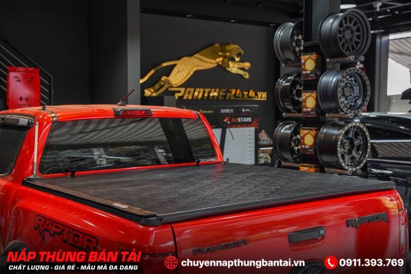 Nắp thùng cuộn mềm Ford Ranger Raptor (Đời 2018 - 2022)