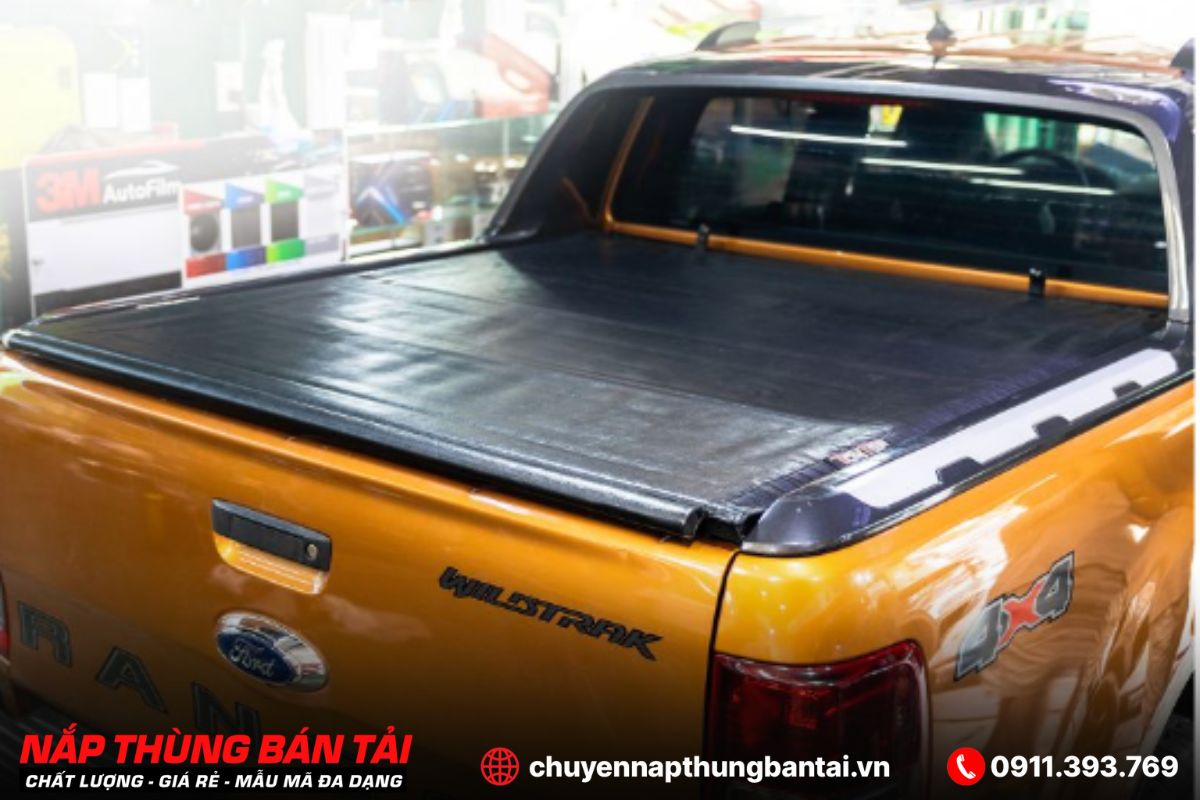 NẮP THÙNG CUỘN MỀM FORD RANGER WILDTRAK (ĐỜI 2018 - 2022)