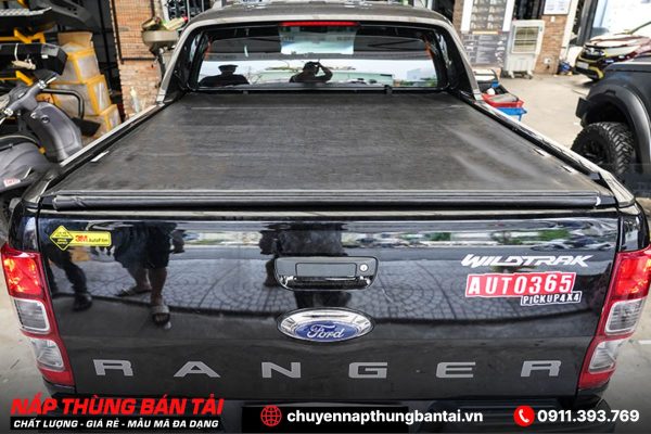 NẮP THÙNG CUỘN MỀM FORD RANGER WILDTRAK (ĐỜI 2018 - 2022)