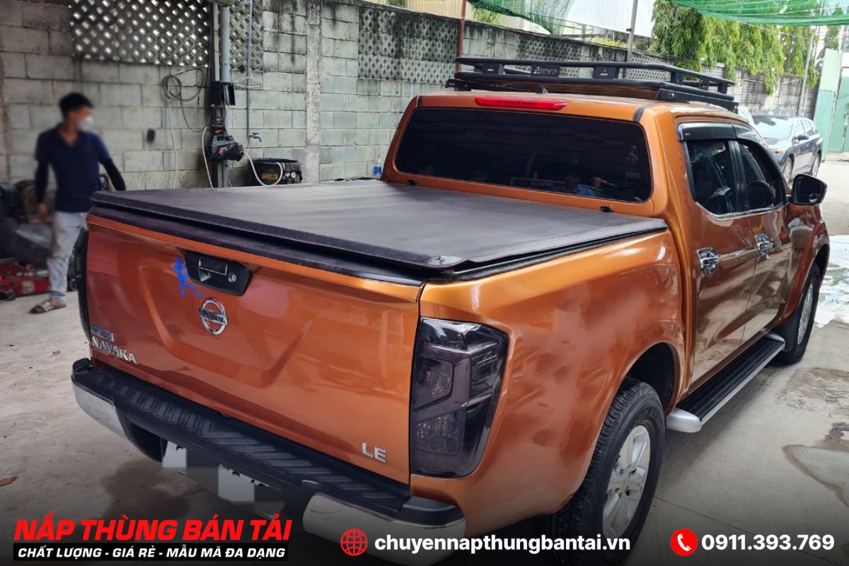NẮP THÙNG CUỘN MỀM OPTION ROLL NISSAN NAVARA
