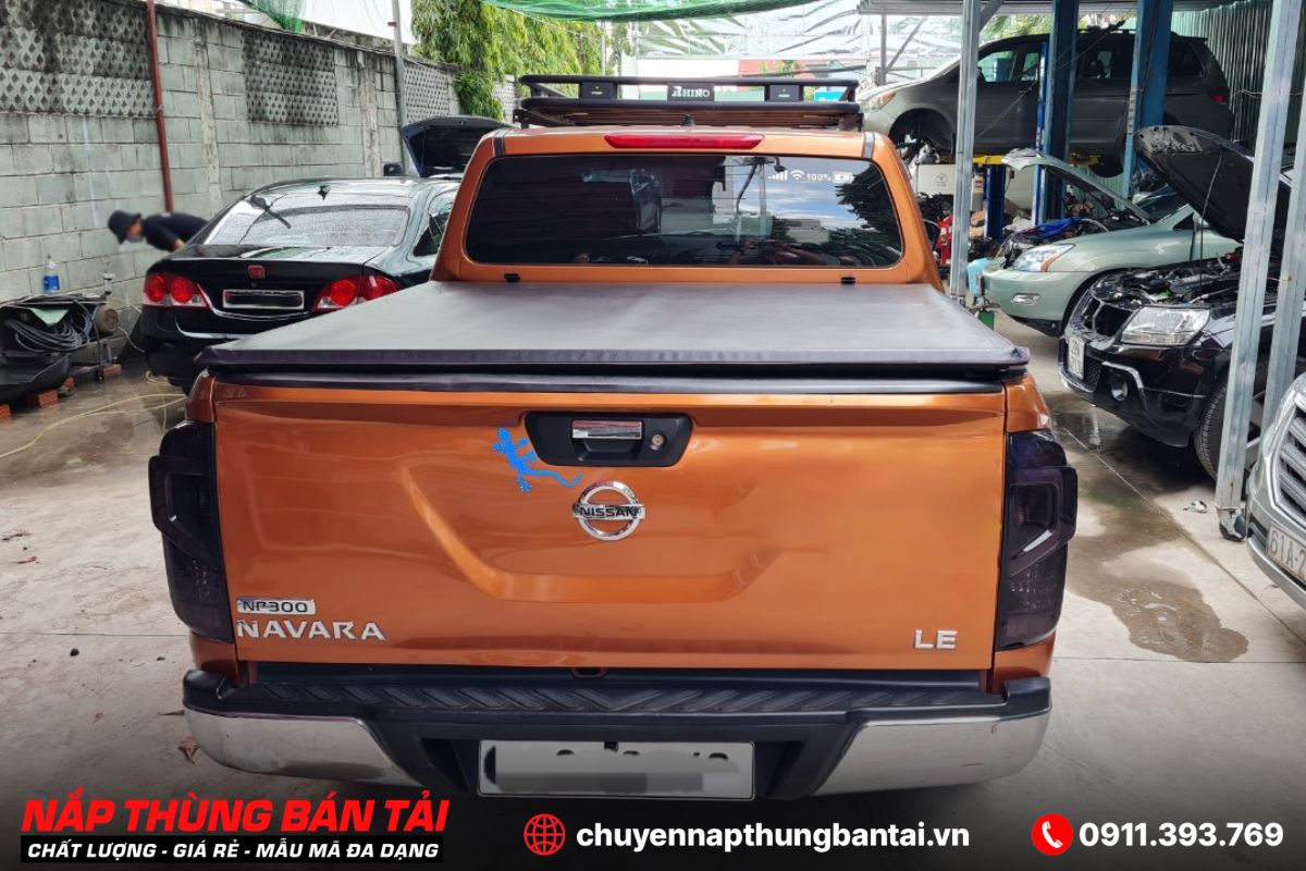 NẮP THÙNG CUỘN MỀM OPTION ROLL NISSAN NAVARA