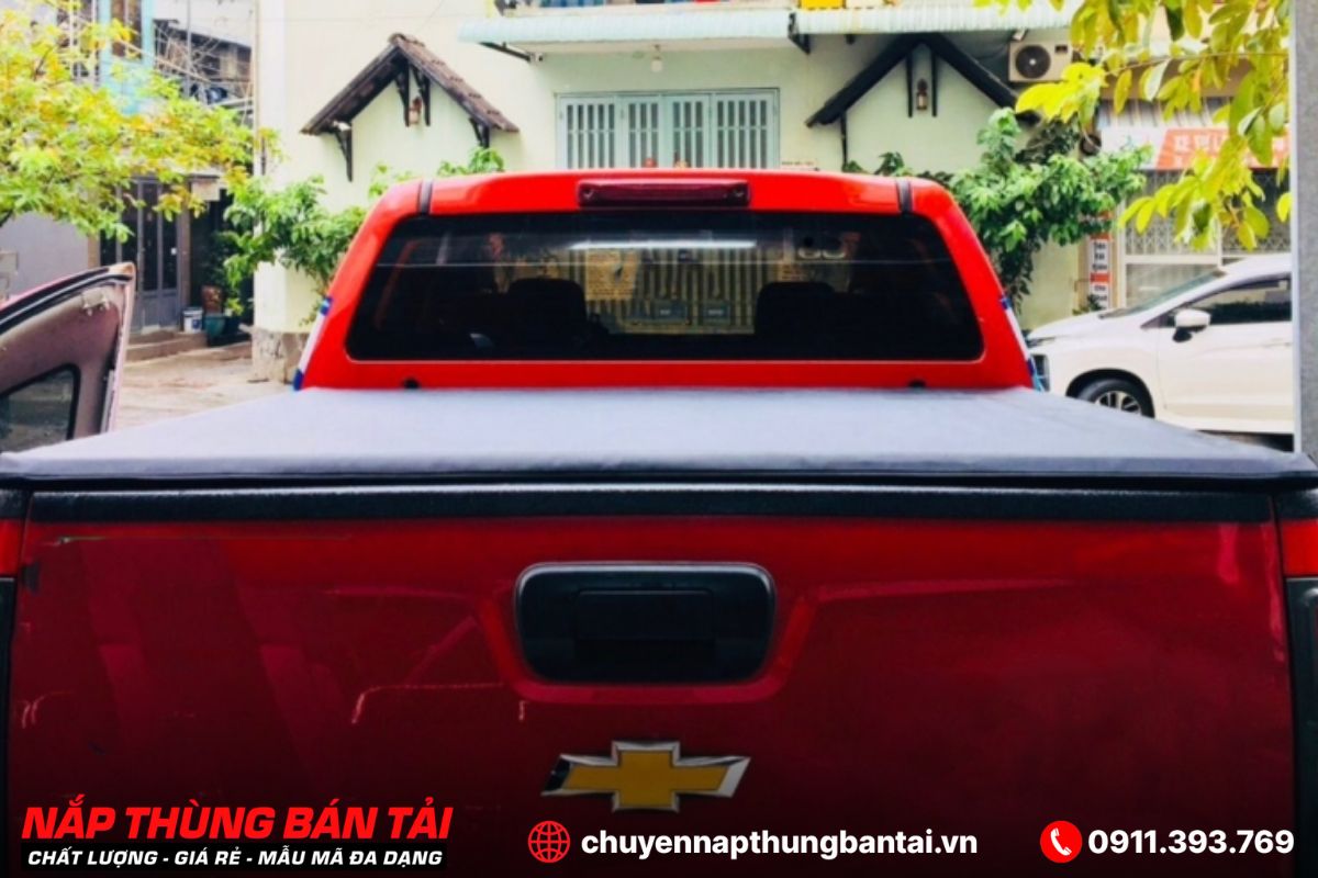 NẮP THÙNG CUỘN MỀM TONTOP CHEVROLET COLORADO