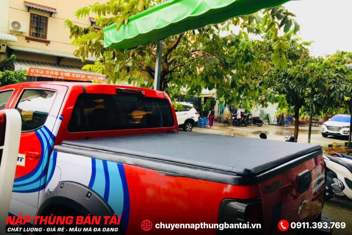 NẮP THÙNG CUỘN MỀM TONTOP CHEVROLET COLORADO