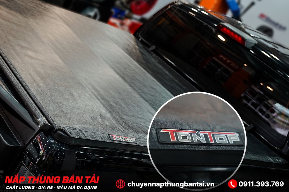 NẮP THÙNG CUỘN MỀM TONTOP FORD RANGER XLT (ĐỜI 2018 - 2022)