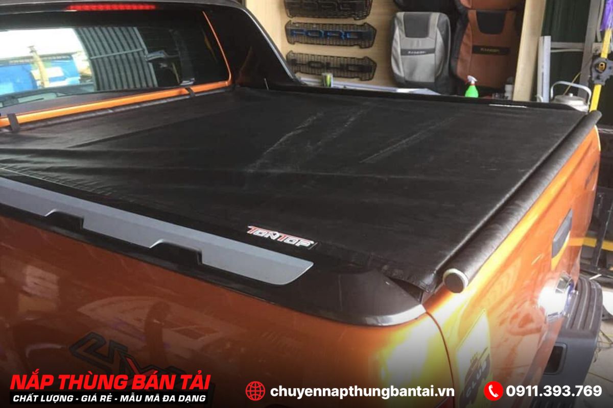 NẮP THÙNG CUỘN MỀM TONTOP FORD RANGER XLT 2023