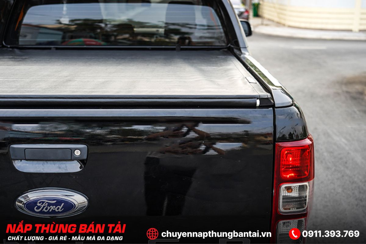 Nắp thùng cuộn mềm Ford Ranger Raptor (Đời 2018 - 2022)