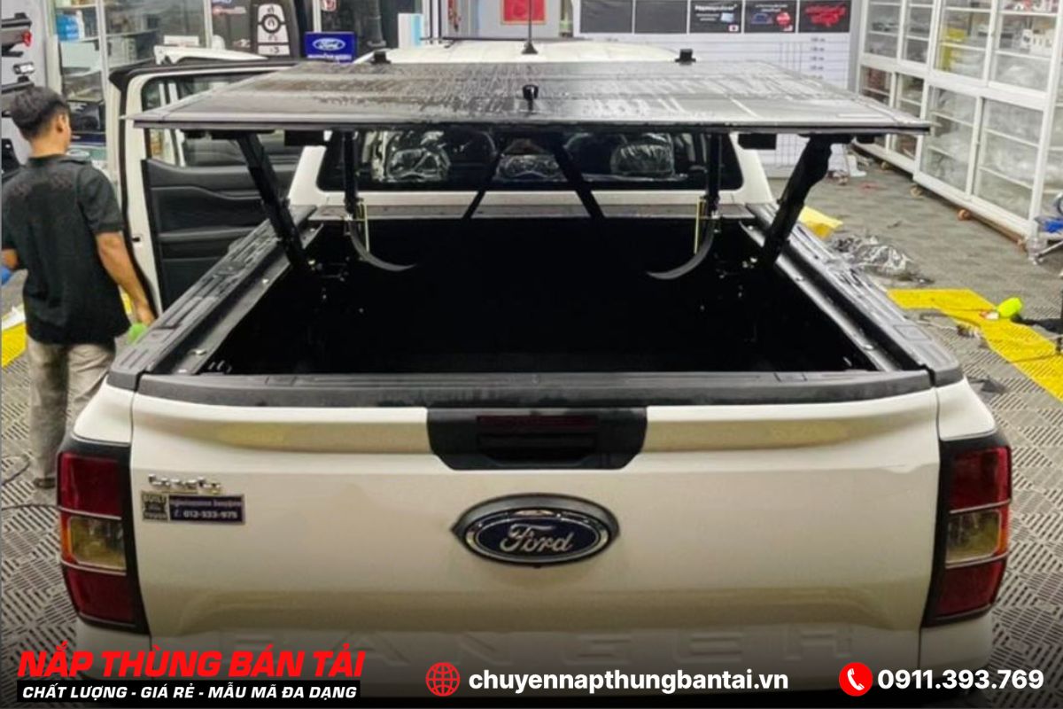 NẮP THÙNG TOPFLIP FORD RANGER RAPTOR (ĐỜI 2018 - 2022)