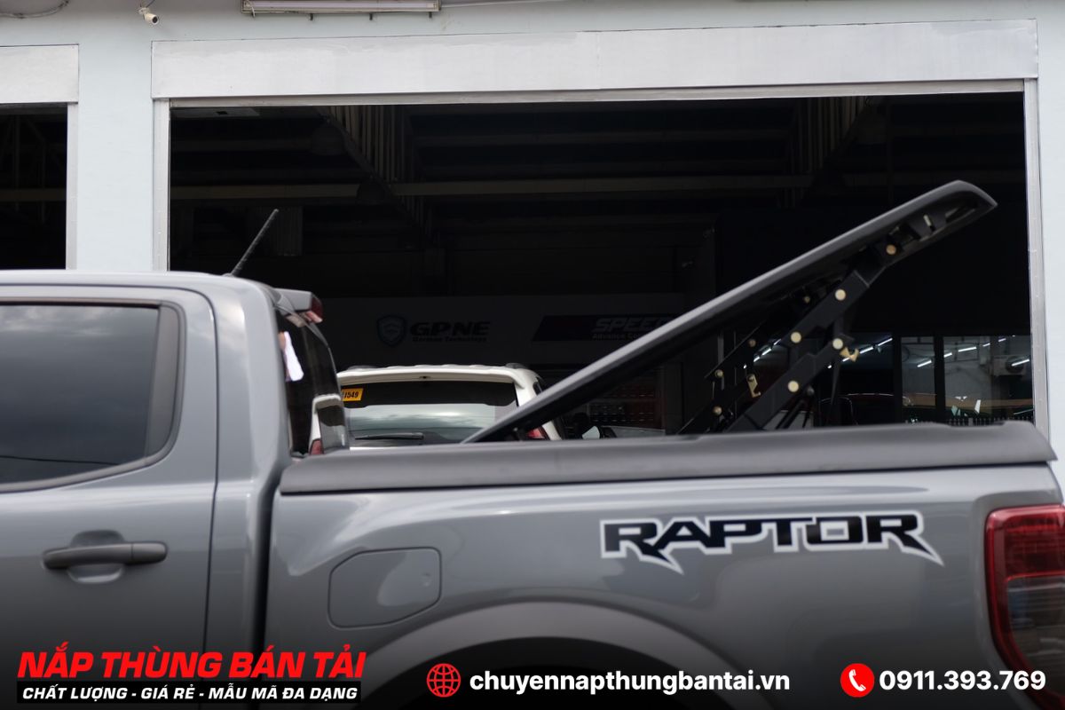Nắp Thùng Topflip Ford Ranger Raptor (Đời 2018 - 2022)