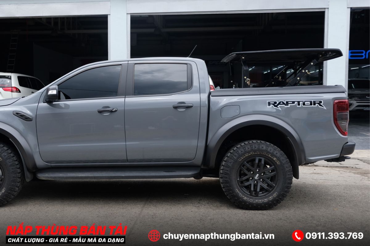 Nắp Thùng Topflip Ford Ranger Raptor (Đời 2018 - 2022)