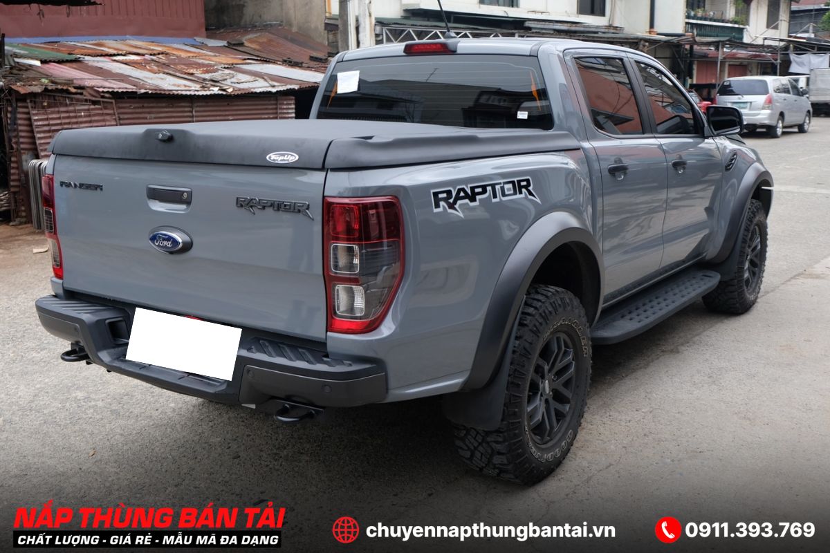 Nắp Thùng Topflip Ford Ranger Raptor (Đời 2018 - 2022)