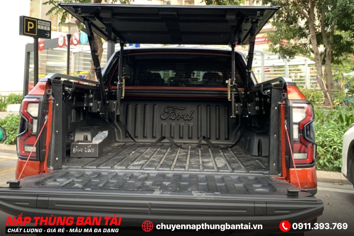 NẮP THÙNG TOPFLIP FORD RANGER WILDTRAK 2023