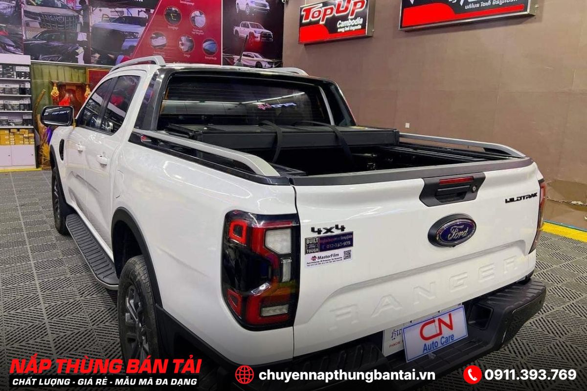 NẮP THÙNG TOPFLIP FORD RANGER WILDTRAK 2023